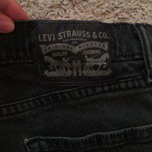 Vintage distressed Levi shorts